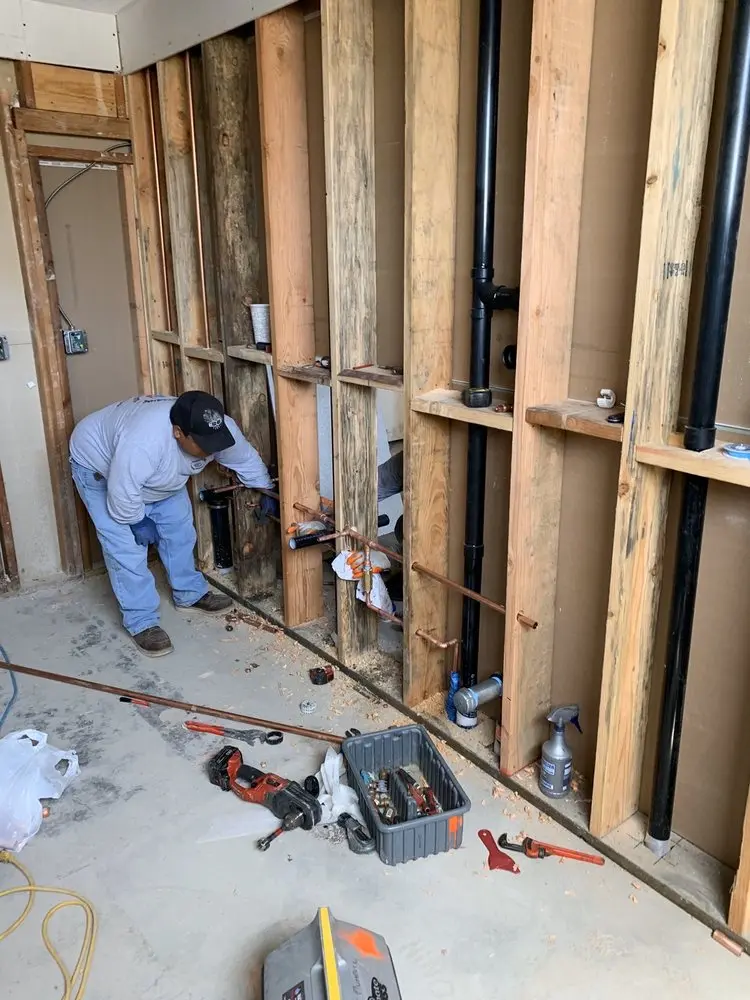 Commercial rough-in plumbing for Commercial Plumbing in Ravensworth Grove